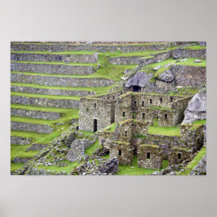 Amerika, Peru, Machu PIchu. Die alten 2 Poster