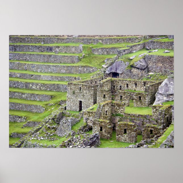 Amerika, Peru, Machu PIchu. Die alten 2 Poster (Vorne)