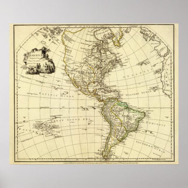 Amerika Poster (Vorne)