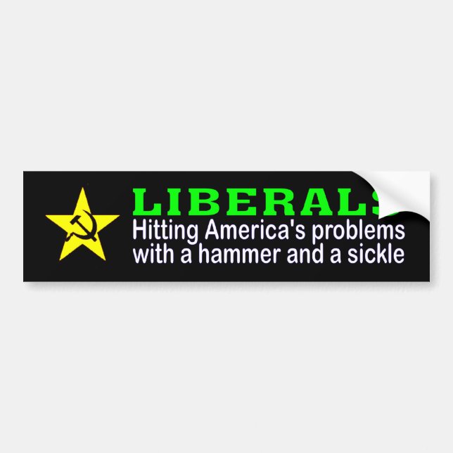 Amerika-Probleme Autoaufkleber (Vorne)