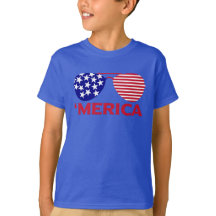 Amerika Red White Blue Sonnenbrille