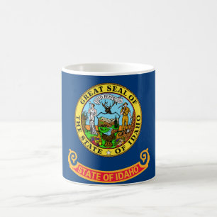 Amerika-Republiksymbol Idaho-Staat Flagge Tasse