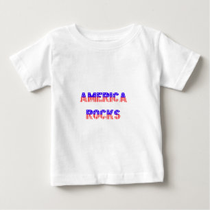 Amerika Rocks Baby T-shirt