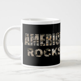 AMERIKA ROCKS Jumbo-Tasse