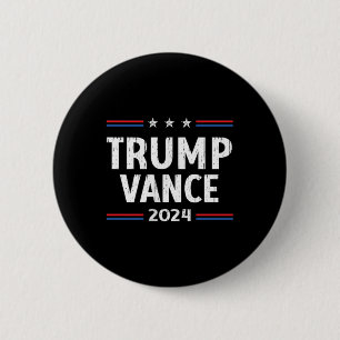 Amerika rückt Trump Vance 2024 zurück Button