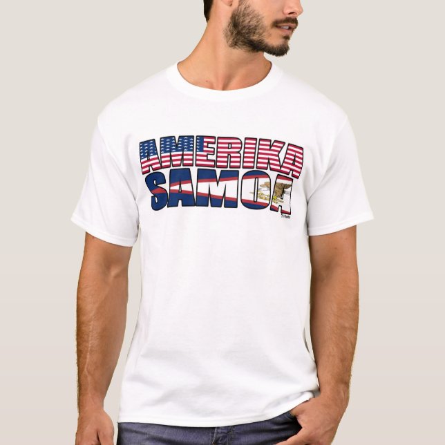 Amerika Samoa-Inseln 2 T-Shirt (Vorderseite)