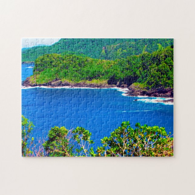 Amerika Samoa Sea Scene. Puzzle (Horizontal)