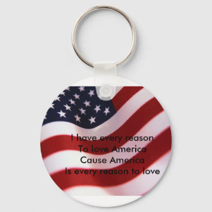 Amerika Schlüsselanhänger