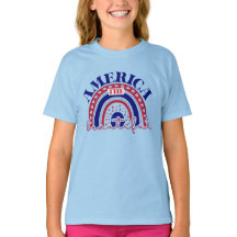 Amerika Schöner Regenbogen