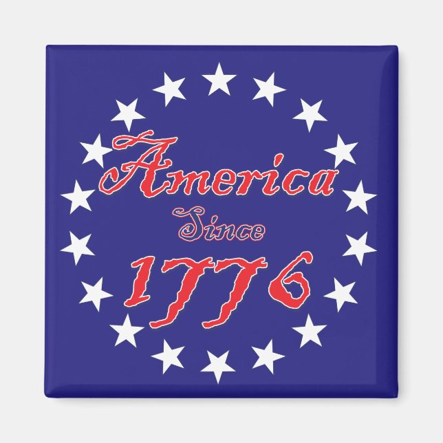 Amerika - seit 1776 magnet (Vorne)