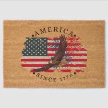 Amerika seit 1776 mit Flagge/S. Adler/Feuerwerk II