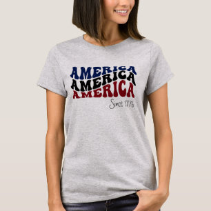 Amerika seit 1776 Patriotisch T-Shirt