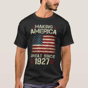 Amerika seit 1927 Vintage Geschenke 95. T-Shirt