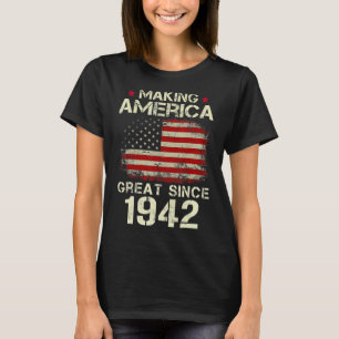 Amerika seit 1942 Vintage Geschenke 81. T-Shirt