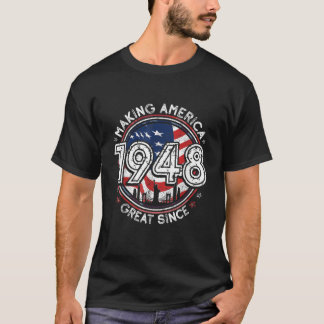 Amerika seit 1948 unter amerikanischer Flagge zu e T-Shirt
