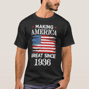 Amerika seit der Geburtstagspartei 1936 großartig T-Shirt