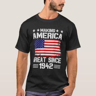 Amerika seit der Geburtstagspartei 1942 großartig  T-Shirt
