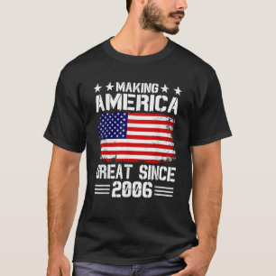 Amerika seit der Geburtstagspartei 2006 großartig T-Shirt