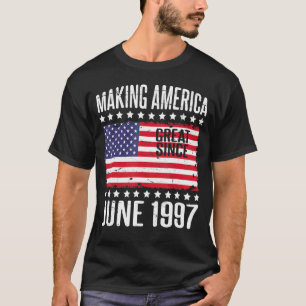 Amerika seit Juni 1997 großartig machen - Happy Bi T-Shirt