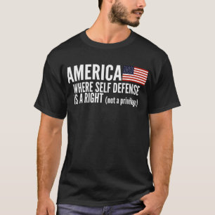Amerika-Selbst - Verteidigung nicht eine T-Shirt