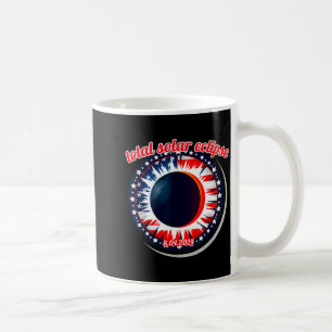Amerika Sonnenfinsternis Texas 4.8.24 totale Sonne Kaffeetasse