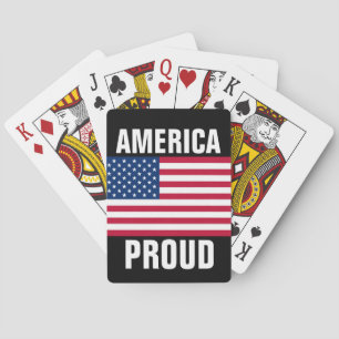 AMERIKA STOLZ PATRIOT PLAYKARTEN SPIELKARTEN