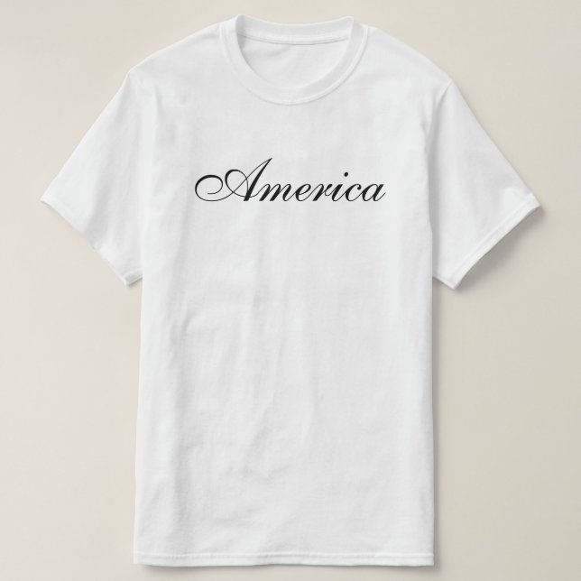 Amerika-T - Shirt (Design vorne)