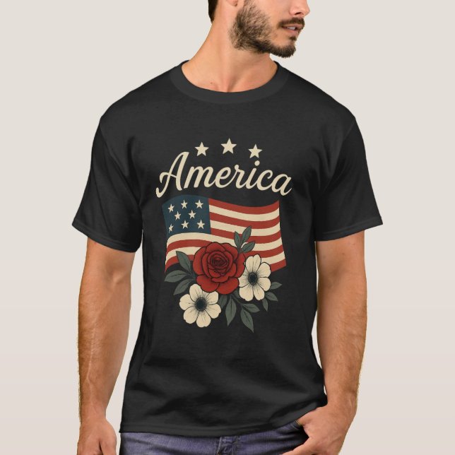 Amerika T-Shirt (Vorderseite)