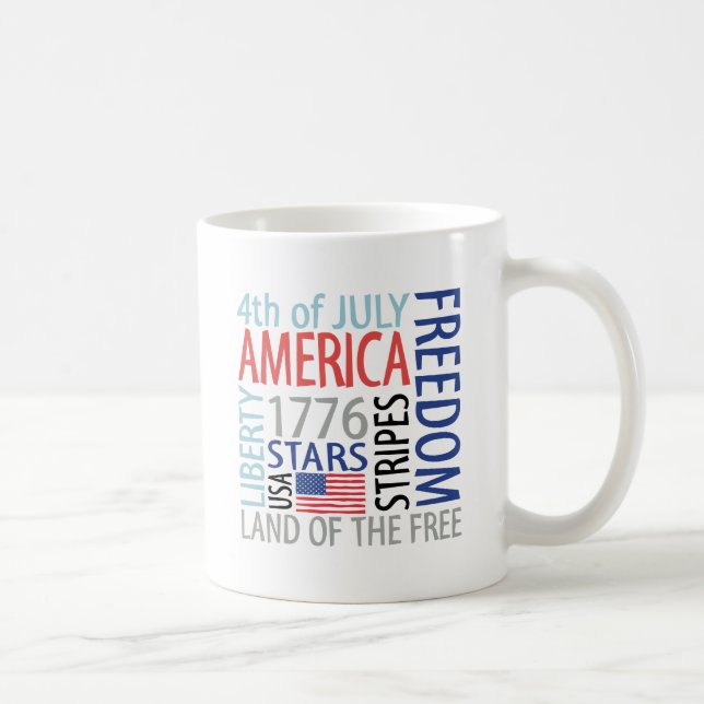 Amerika Tasse (Rechts)