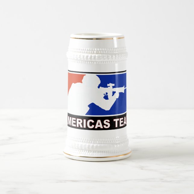 AMERIKA-TEAM BIERGLAS (Mittel)