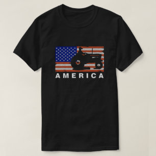 AMERIKA - Traktorflagge T-Shirt