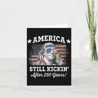 Amerika tritt nach 250 Jahren noch immer Franklin  Karte