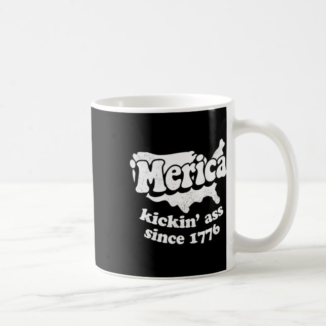 Amerika Tritt seit 1776  Kaffeetasse (Rechts)