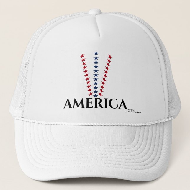 Amerika Truckerkappe (Vorderseite)