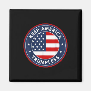 Amerika Trumlos Funny Anti Trump 2024 Pro-Demokrat Magnet