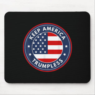 Amerika Trumlos Funny Anti Trump 2024 Pro-Demokrat Mousepad