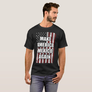 Amerika und Mexiko wieder Shirt   Funny Trump-Gesc