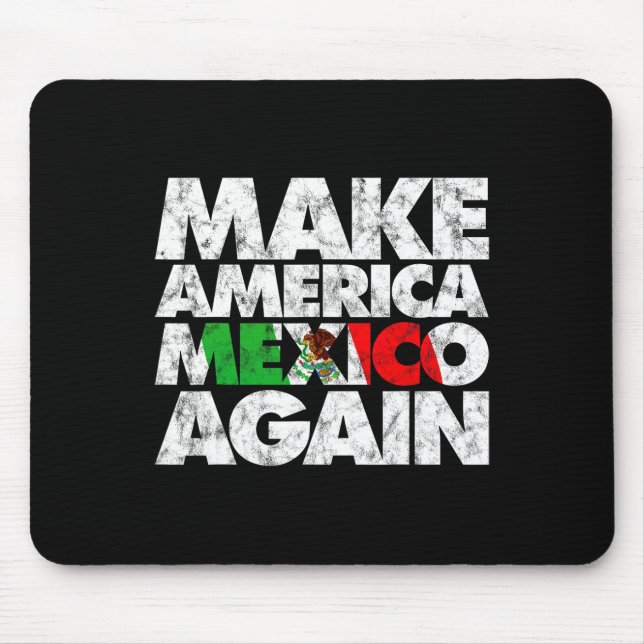 Amerika und Mexiko wieder Shirt Mousepad (Vorne)