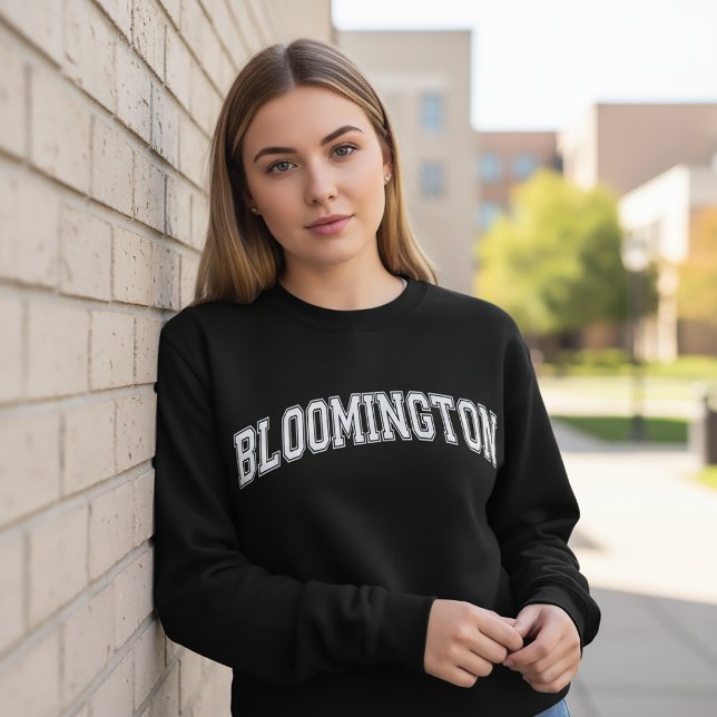 Amerika-Uni im Stile der Universität BLOOMINGTON Sweatshirt (Von Creator hochgeladen)