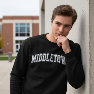 Amerika-Uni nach Art der MIDDLETOWN University Sweatshirt
