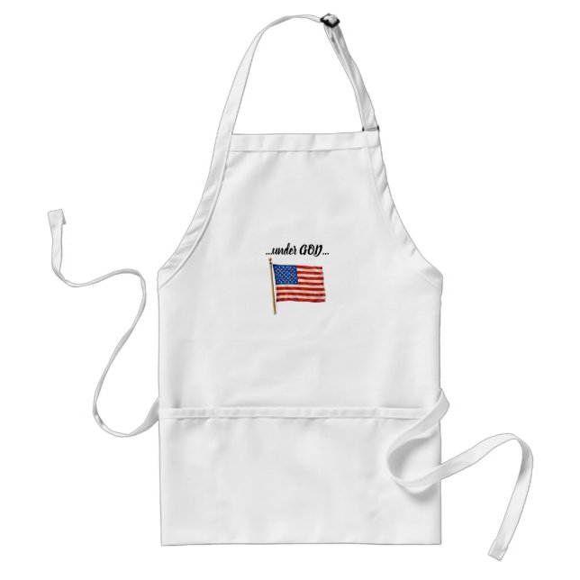 Amerika unter Gott Schürze (Vorne)