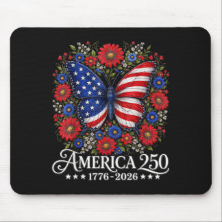 Amerika US-Flagge 250 1776 2026 250. Jubiläum 4t Mousepad
