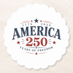 Amerika USA 250., 250 Jahre Freiheit Untersetzer