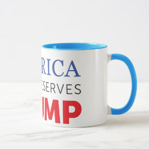 Amerika verdient Trumpf - Leistungs-Tasse Tasse