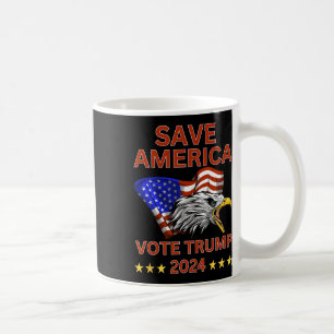 Amerika wählt Trump 2024, wir, die Menschen, hatte Kaffeetasse