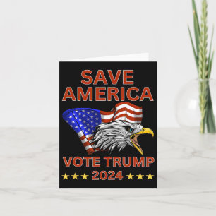 Amerika wählt Trump 2024, wir, die Menschen, hatte Karte