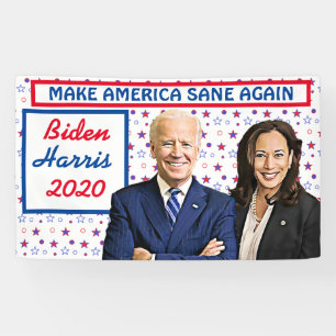Amerika wieder gesund Biden und Harris 2020 Banner