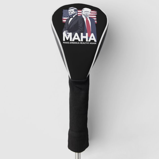 Amerika wieder gesund machen golf headcover (Vorderseite)