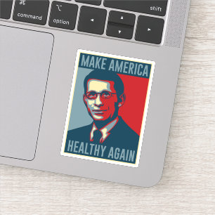 Amerika wieder gesund zu machen, dr Fauci Aufkleber