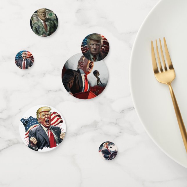 Amerika wieder groß machen - Präsident Trump Konfetti (Gruppe)